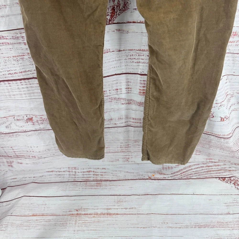 Levis 514 Corduroy Pants Mens 32x30 Straight Fit  Tan Brown  5-Pocket Trousers